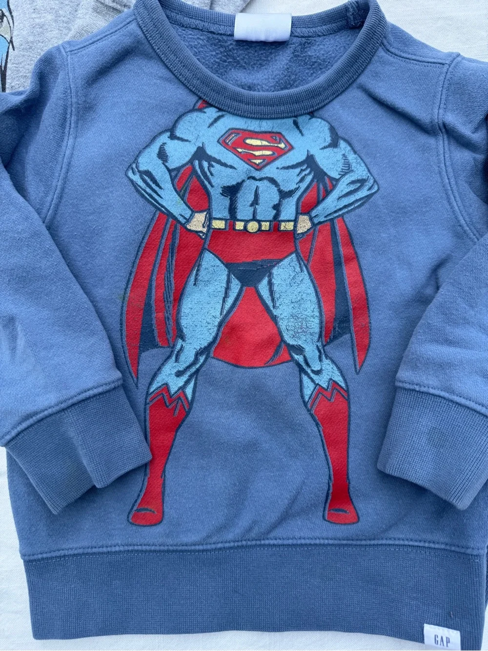 Baby GAP DC Sweatshirts Batman Superman 3T